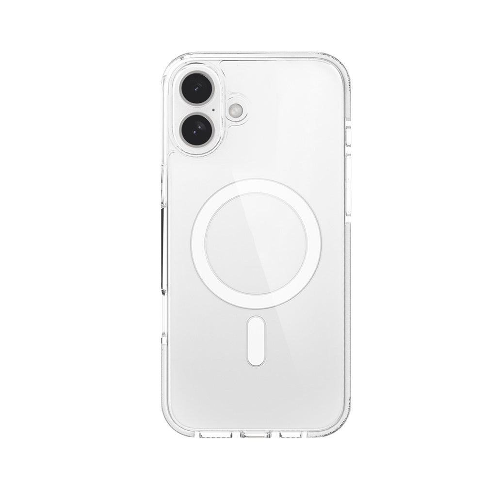 Raptic Clear Serisi iPhone 16 Plus M-safe Şarj Özellikli Airbag Tasarımlı Şeffaf Kılıf Raptic Clear Serisi iPhone 16 Plus M-safe Şarj Özellikli Airbag Tasarımlı Şeffaf Kılıf